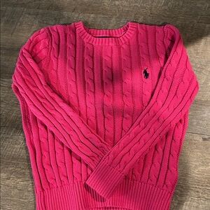 Polo Ralph Lauren Fuchsia Knit Sweater